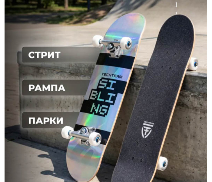 Скейтборд детскийTT Sibling 28,5x7,5 канадский клен