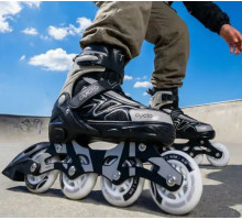 Ролики Tech Team Cyclo Black-Grey 38-41 Ролики Tech Team Cyclo Black-Grey 38-41