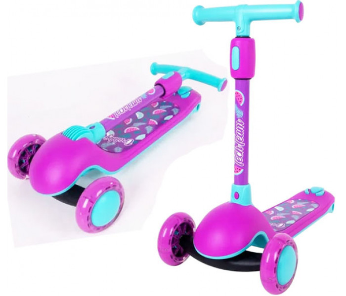 Детский самокат TT CRABBY Purple со светящимися колесами Детский самокат TT CRABBY Purple со светящимися колесами