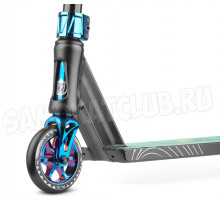 Fox V-tech 01 black/neo-blue трюковой самокат Fox V-tech 01 black/neo-blue трюковой самокат