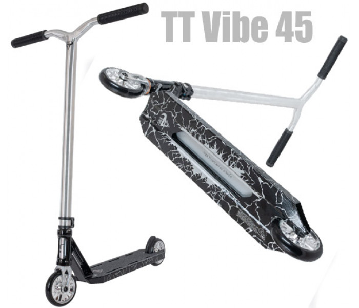 Трюковой самокат TechTeam TT Vibe 45 черный